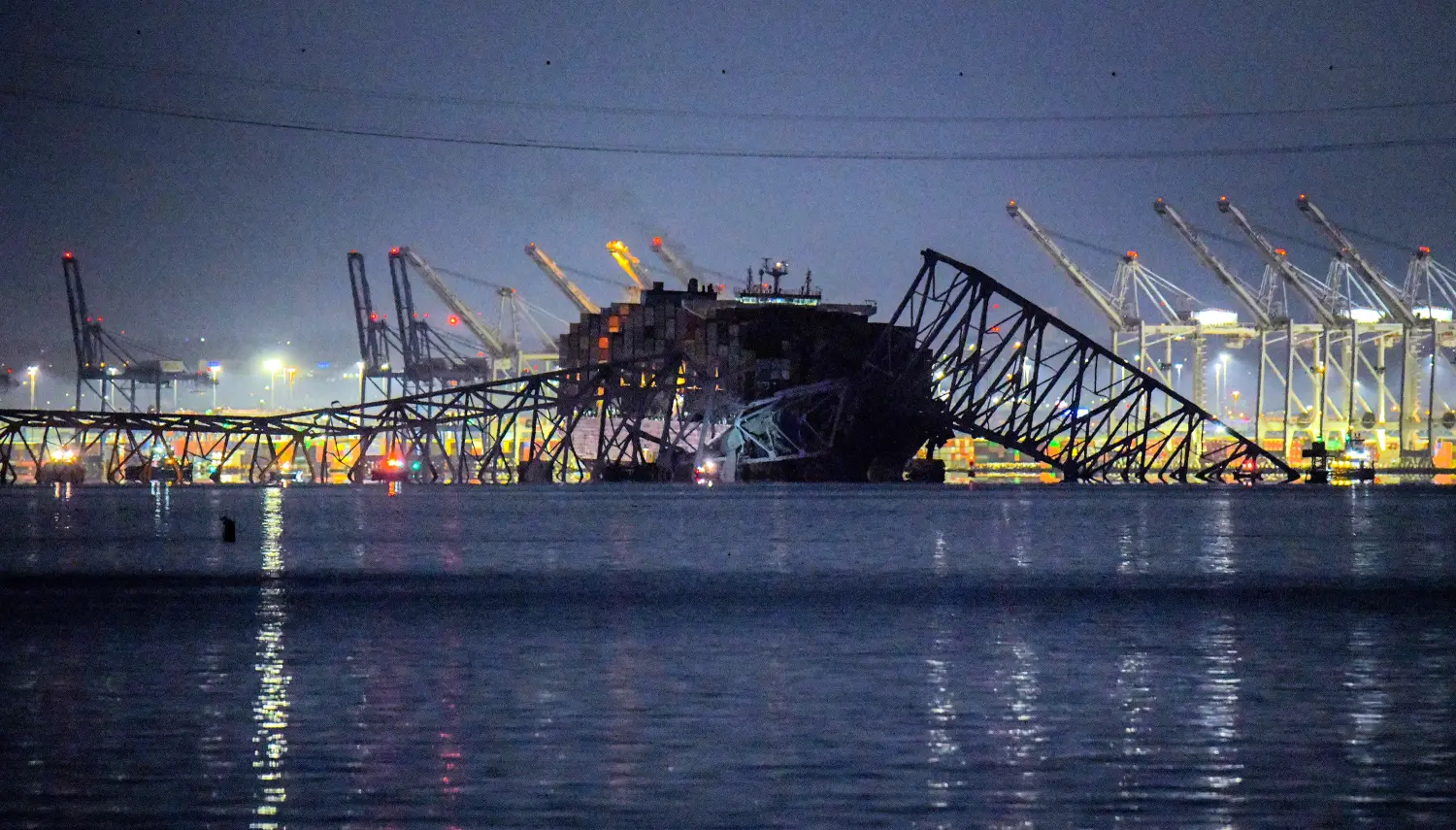 Baltimore Bridge Collapse Leaves 6 Feared Dead