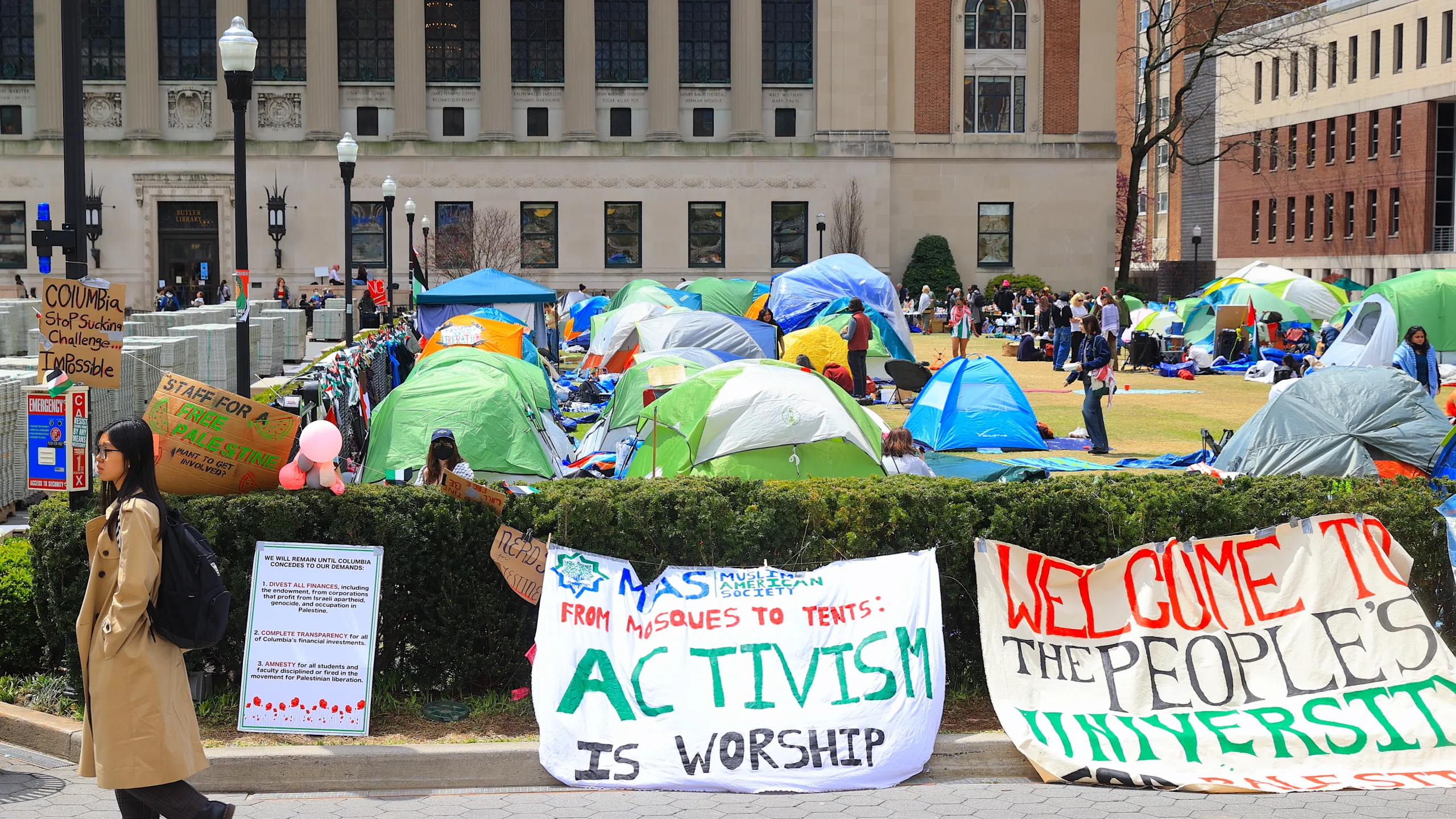 Amid Pro-Palestinian Demonstrations, Columbia University Cancels Commencement