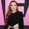 Lindsay Lohan Wows in Red Carpet Return at "Mean Girls" Premiere
