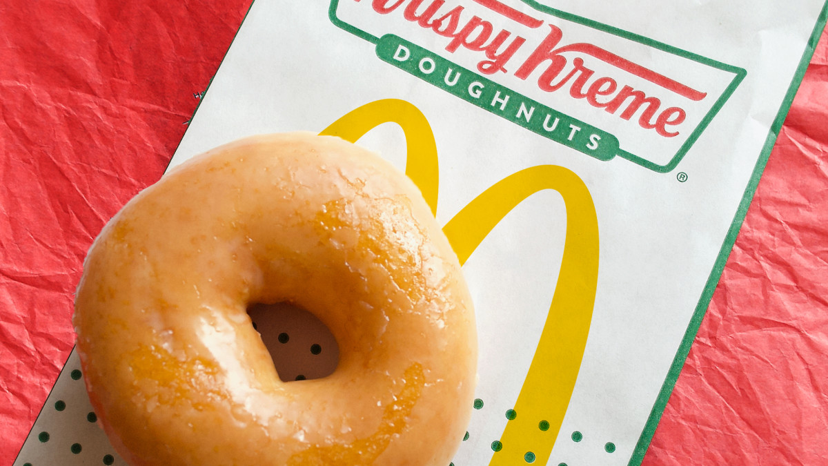 Krispy Kreme Doughnuts Join McDonald's Menu Nationwide