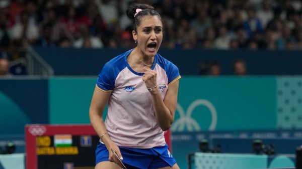 Manika Batra Triumphs Over Prithika Pavade to Become First Indian Table Tennis Player in Olympic Singles Pre-Quarterfinals