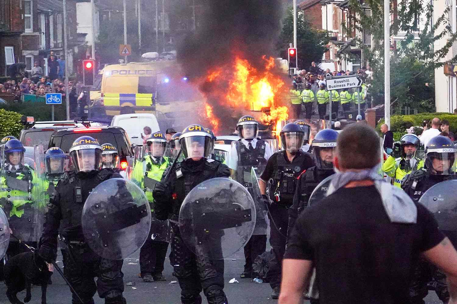 Riots in Southport Injure 50 Police Officers Following Vigil for