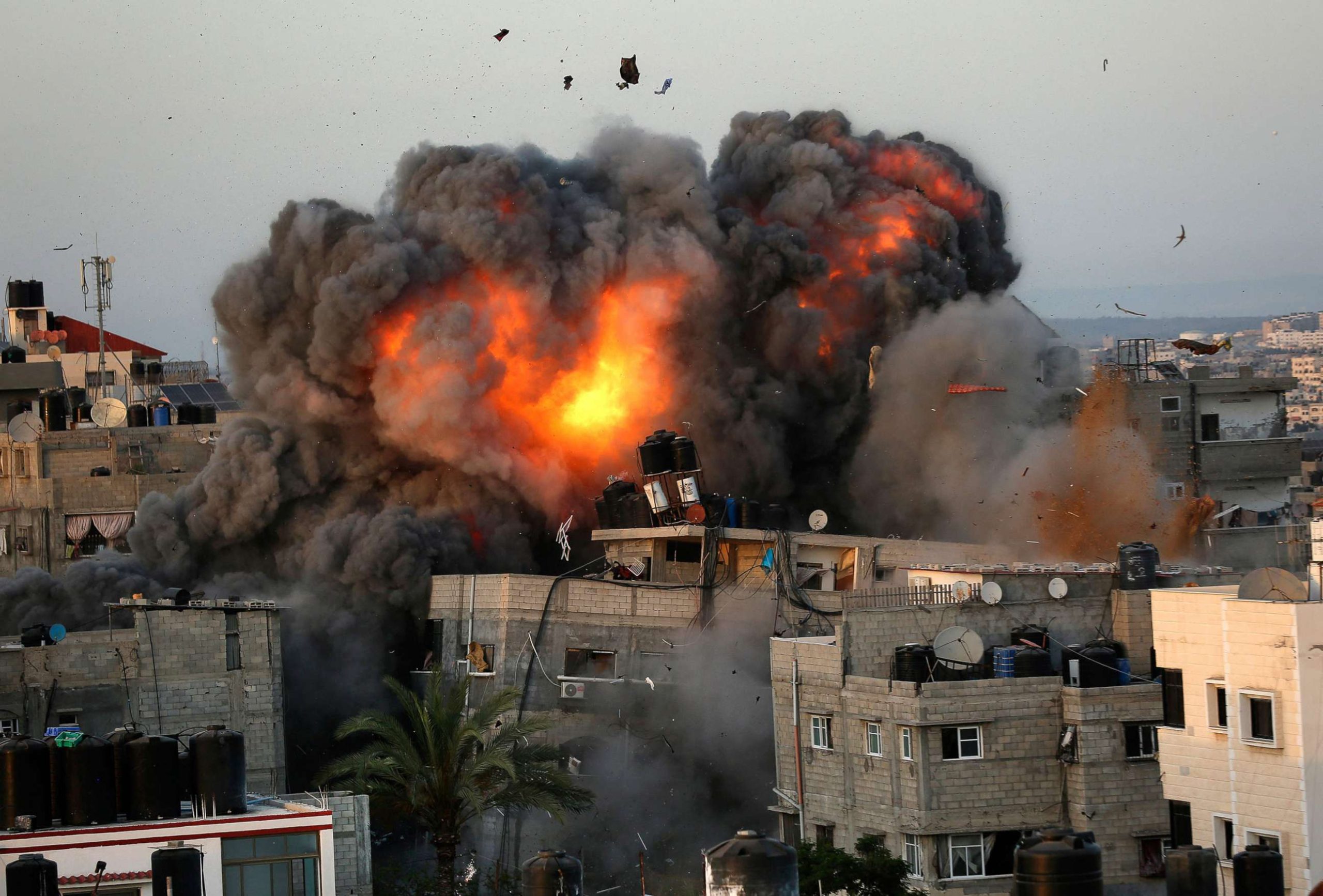 Airstrike in Gaza Strip Targets Operative but Kills Woman and Children Amid Controversy