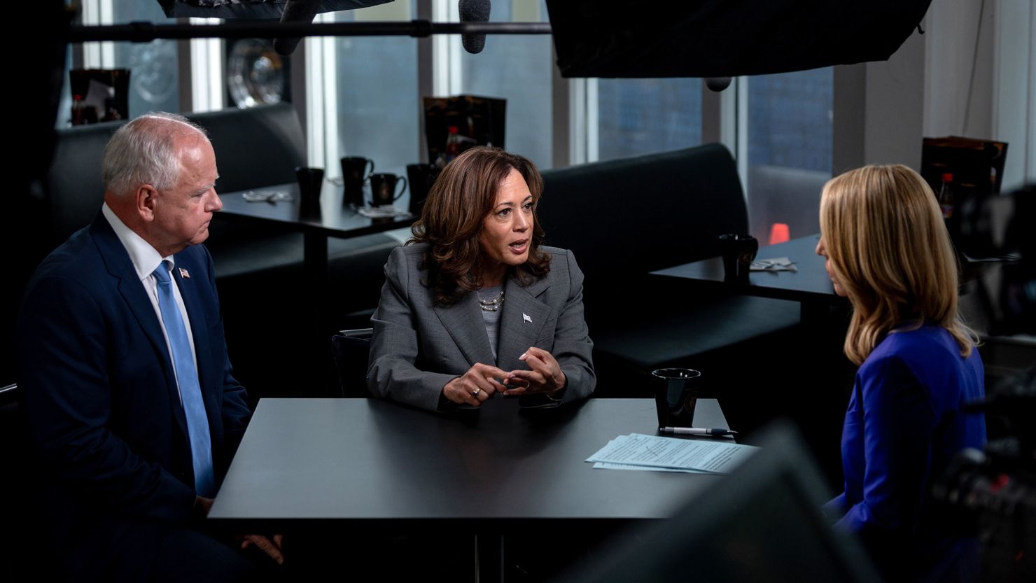 Criticism Rises Over Dana Bash’s Interview with Kamala Harris and Tim Walz for Lack of Tough Questions