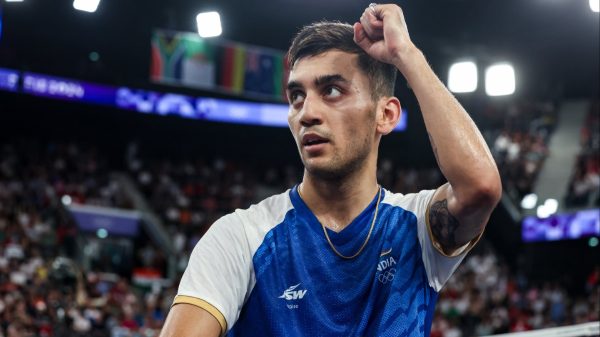 Lakshya Sen Reaches Olympic Semifinals with Determined Comeback, Becoming First Indian Male to Achieve This Milestone