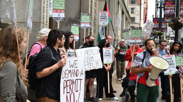 Protesters Demand Action on Rights and Israel-Hamas War Ahead of DNC in Chicago