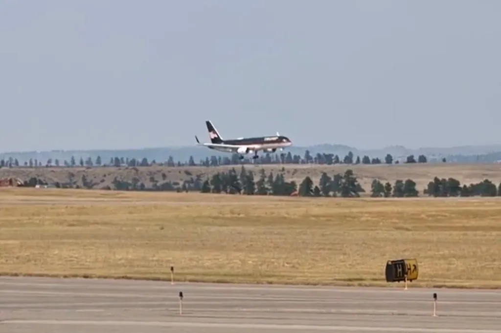 Trump's Plane Makes Unscheduled Landing in Montana Due to Mechanical Issue