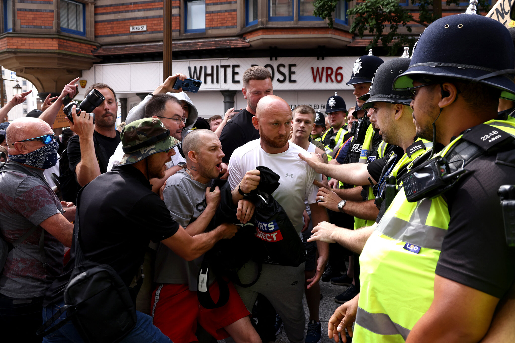 Violent Uprisings Erupt Across Britain Following Tragic Stabbing and Disinformation Campaign