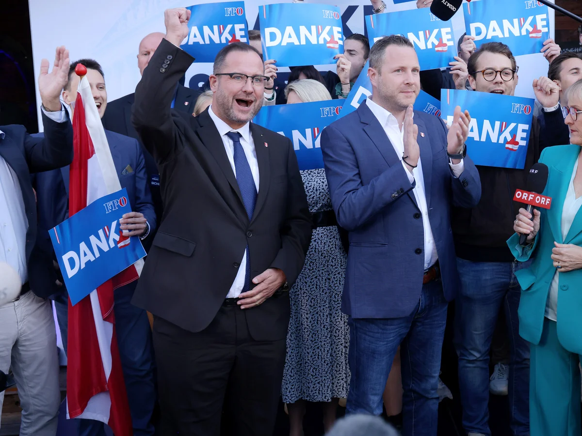 Austria Faces Political Uncertainty as Far-Right FPÖ Surges in Election, Challenging Coalition Talks