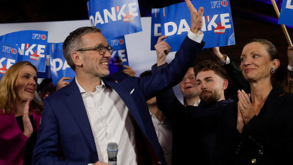 Austria Faces Political Uncertainty as Far-Right FPÖ Surges in Election, Challenging Coalition Talks