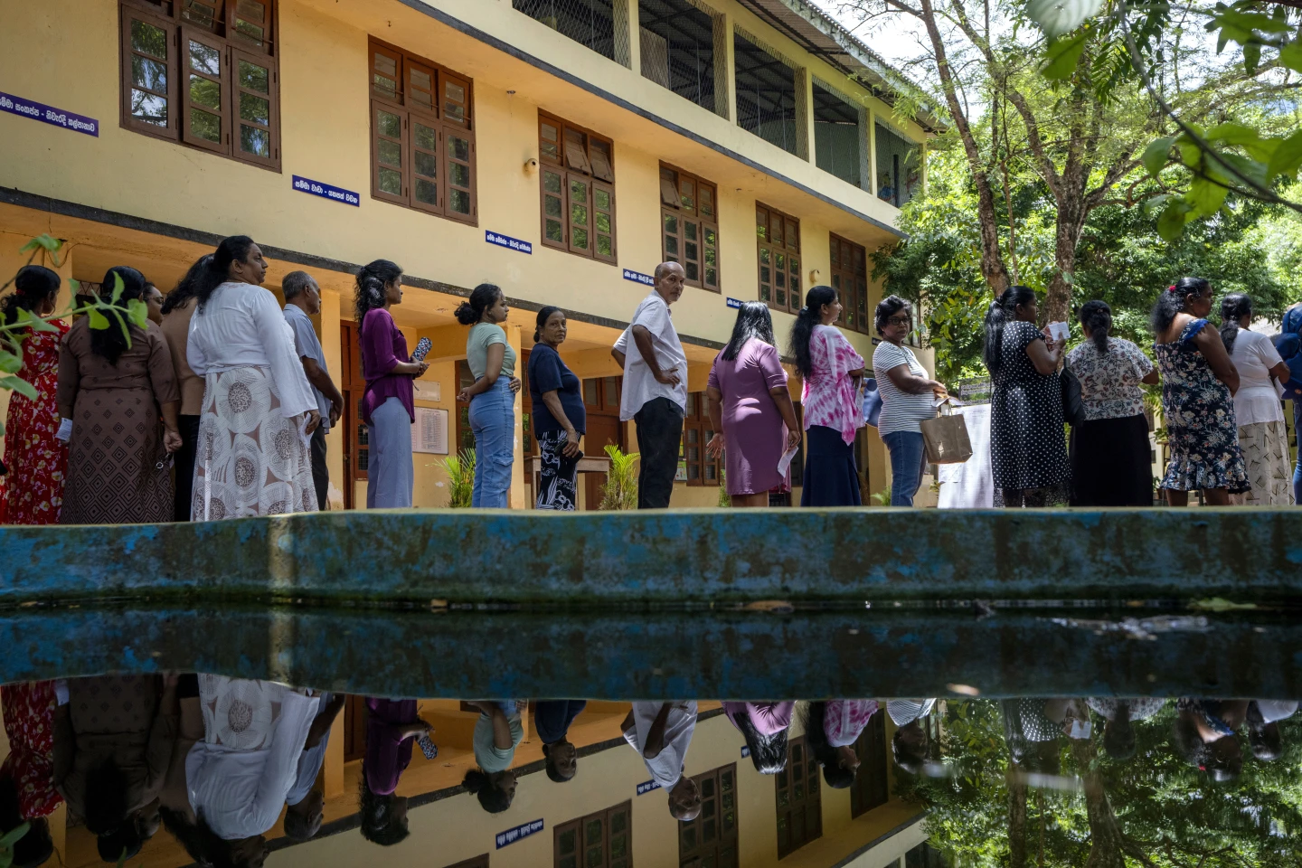 Citizens Vote in Crucial Sri Lankan Election Amid Economic Reform Focus Following Recent Crisis