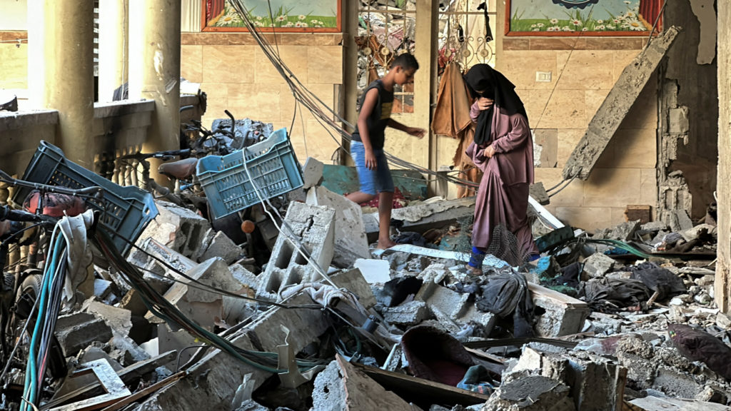 Israeli Airstrike on Gaza School Claims 22 Lives, Sparking Outrage and Humanitarian Concerns