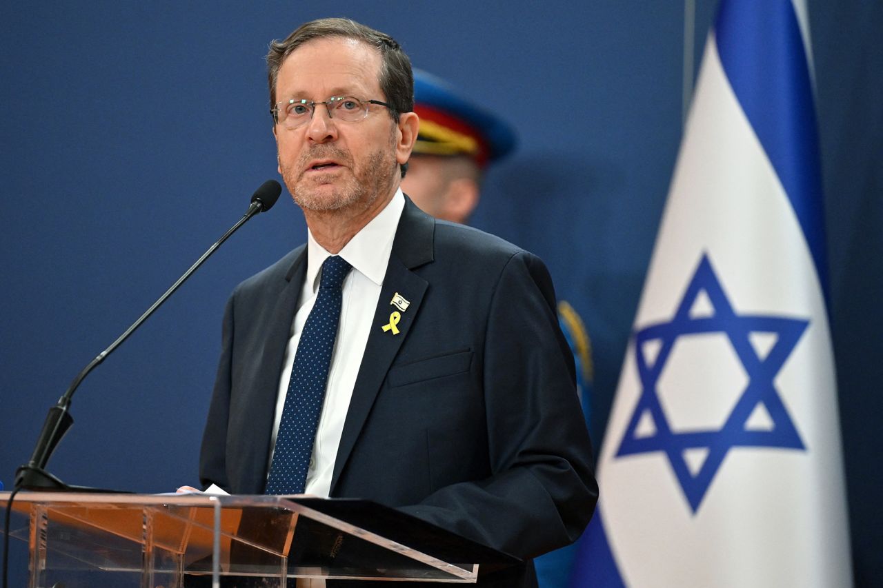 Israeli President Isaac Herzog Defends Escalation Against Hezbollah, Amid Rising Tensions and Rocket Attacks