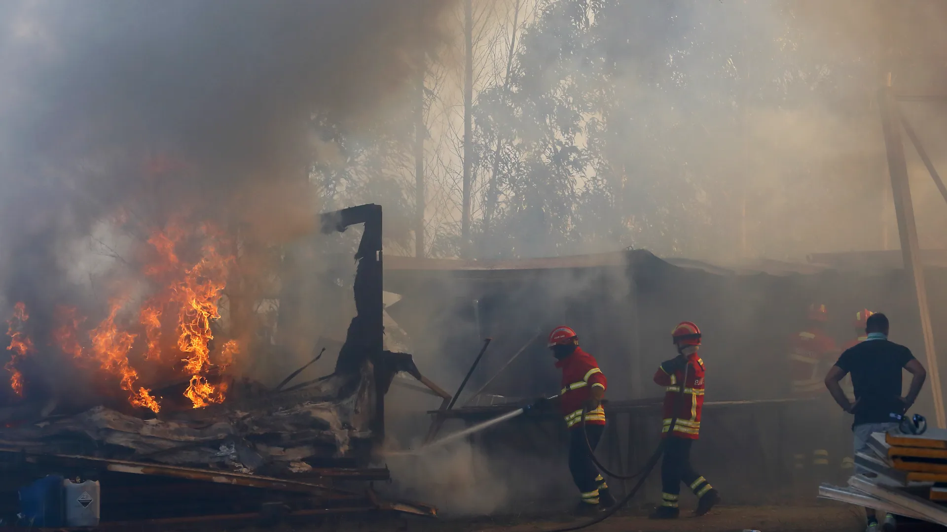 Portugal's Wildfires Claim Three More Firefighters Lives Amid Escalating Crisis and EU Assistance