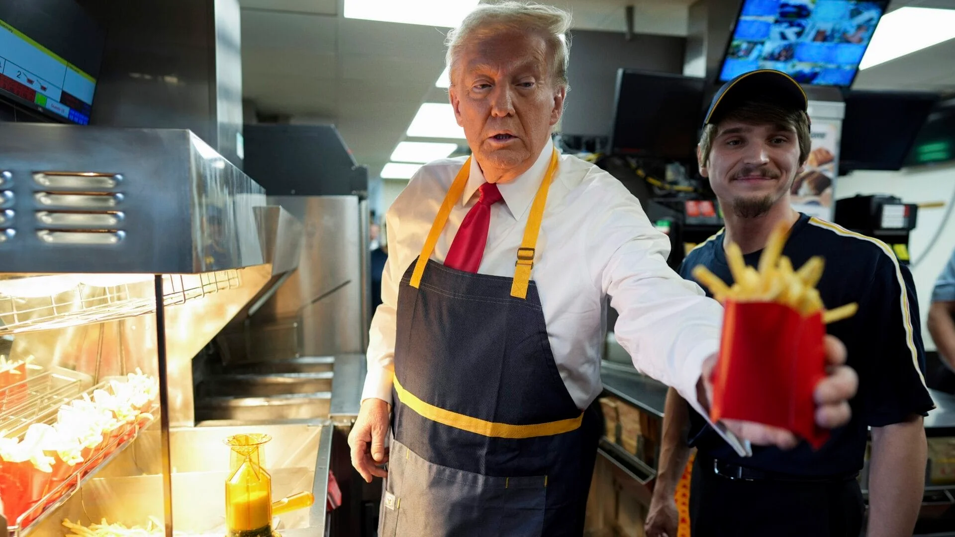 McDonald's Distances Itself from Trump's Visit to Pennsylvania Franchise Amid 2024 Election