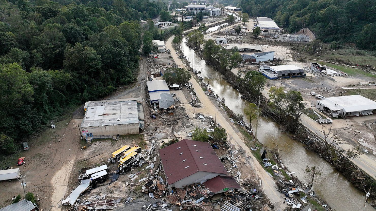 Hurricane Helene Leaves Trail of Destruction and Loss in North Carolina as Search Continues for Missing Residents