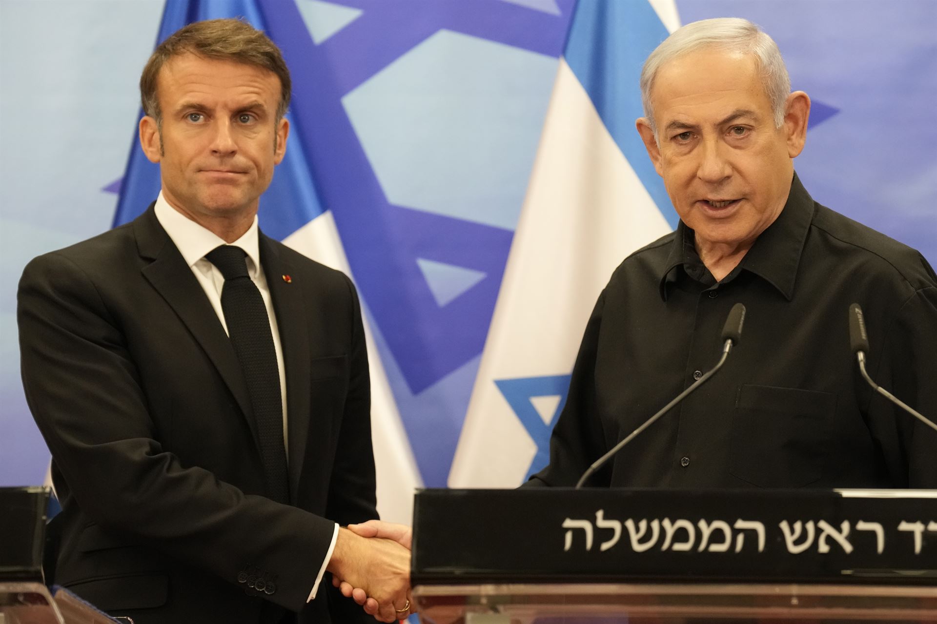 Netanyahu Challenges Macron's View on Israel's UN Origins Amid Rising Tensions and Calls for Arms Embargo