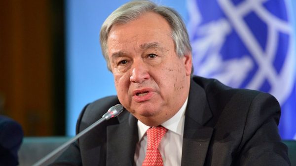 UN Secretary-General António Guterres