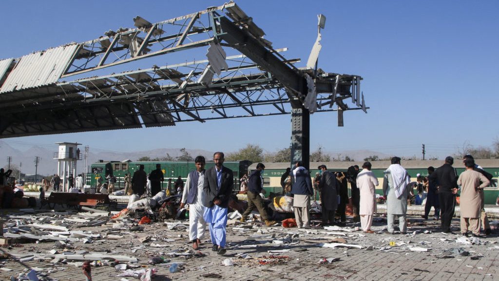 Suicide Bombing at Pakistan Train Station Kills 26, Injures Dozens in Balochistan Separatist Attack