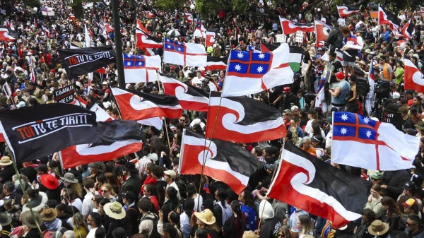 Tens of Thousands Protest in Wellington Against Controversial Bill to Redefine Treaty of Waitangi