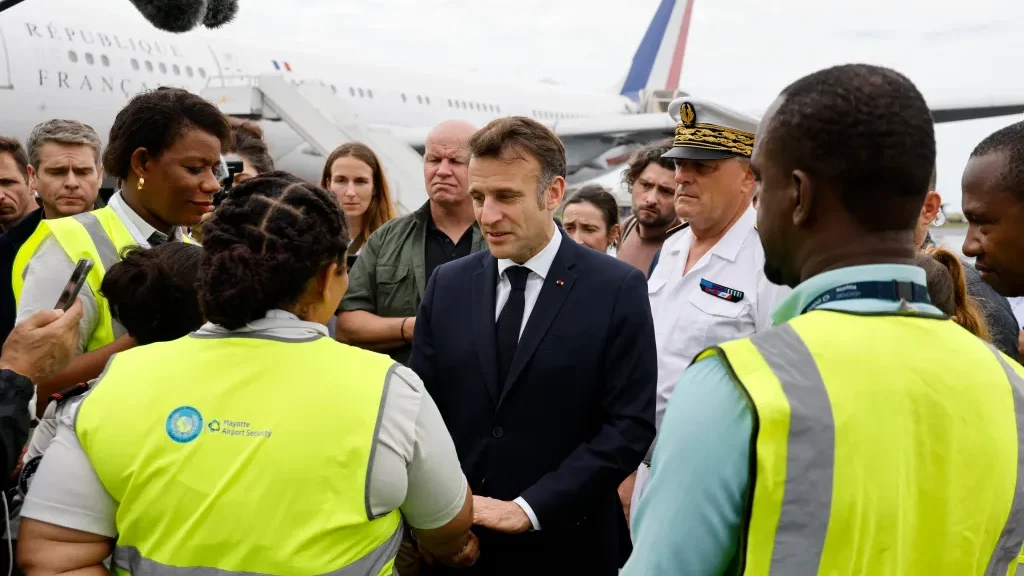 Backlash Erupts as Macron Faces Criticism During Cyclone Chido Recovery Visit to Mayotte