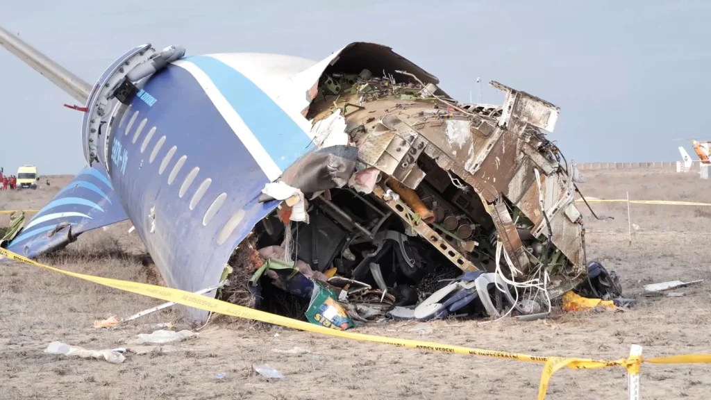 Devastating Azerbaijan Airlines Plane Crash Near Aktau Leaves 28 Survivors, Investigation Underway