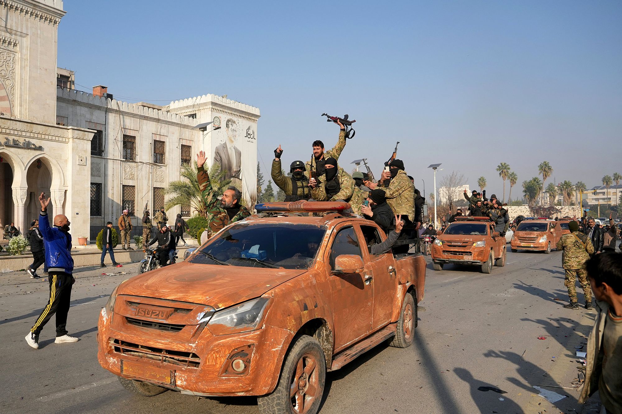 Syrian Rebels Seize Daraa as Opposition Forces Close In on Damascus from North and South