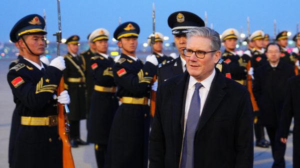 UK Prime Minister Keir Starmer in China