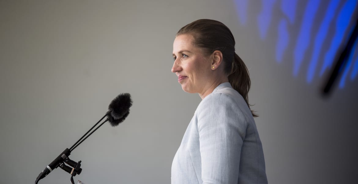 Danish Prime Minister Mette Frederiksen