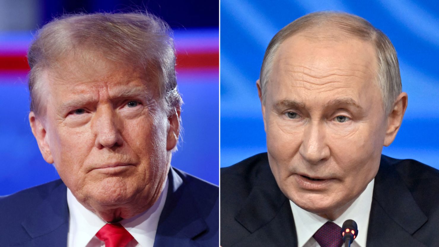 Donald Trump and Vladamir Putin