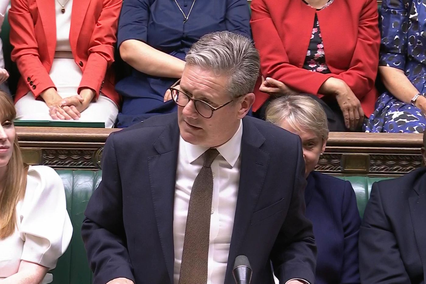 Keir Starmer in House of Commons